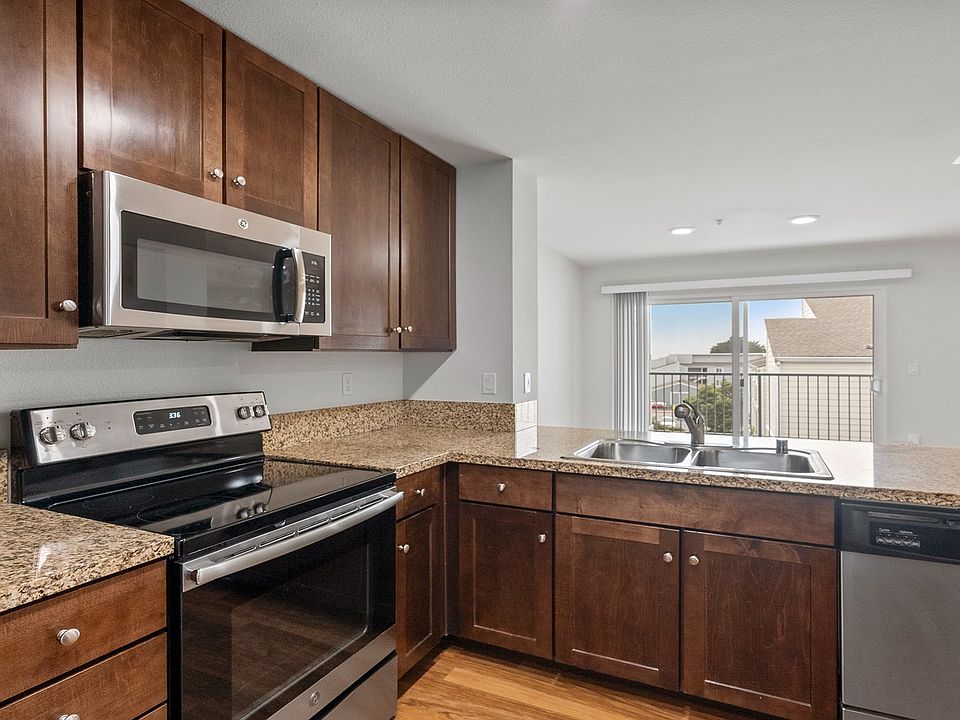 Kitchens feature granite countertops and offer a separate dining area to enjoy your meals