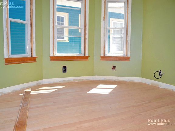 Photos are during renovation