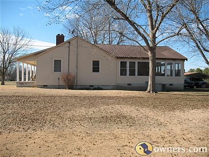 East side of house