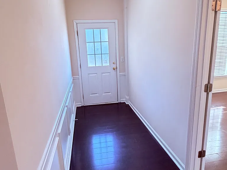 Facing Main entrance from inside