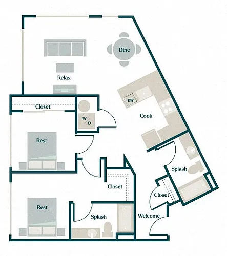 Floor plan Amaryllis
