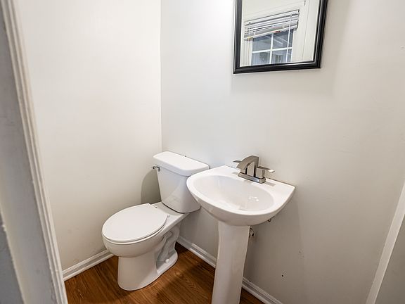 First floor half bath