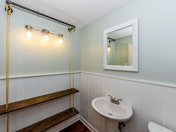 Main floor half bath