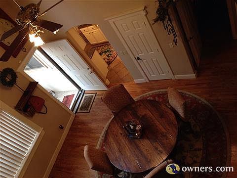 Ceiling fans throughout