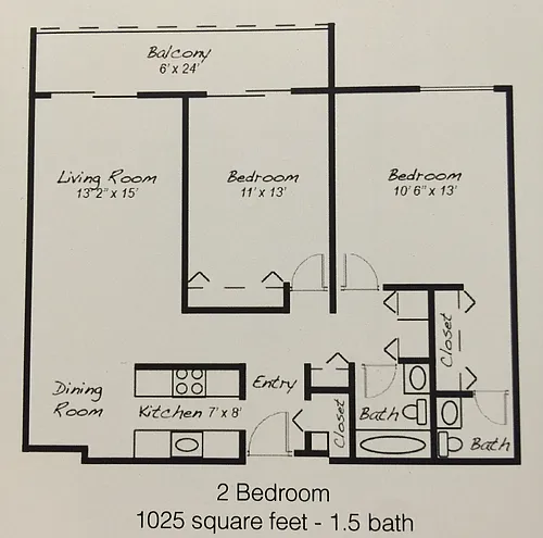 Floor plan Egret