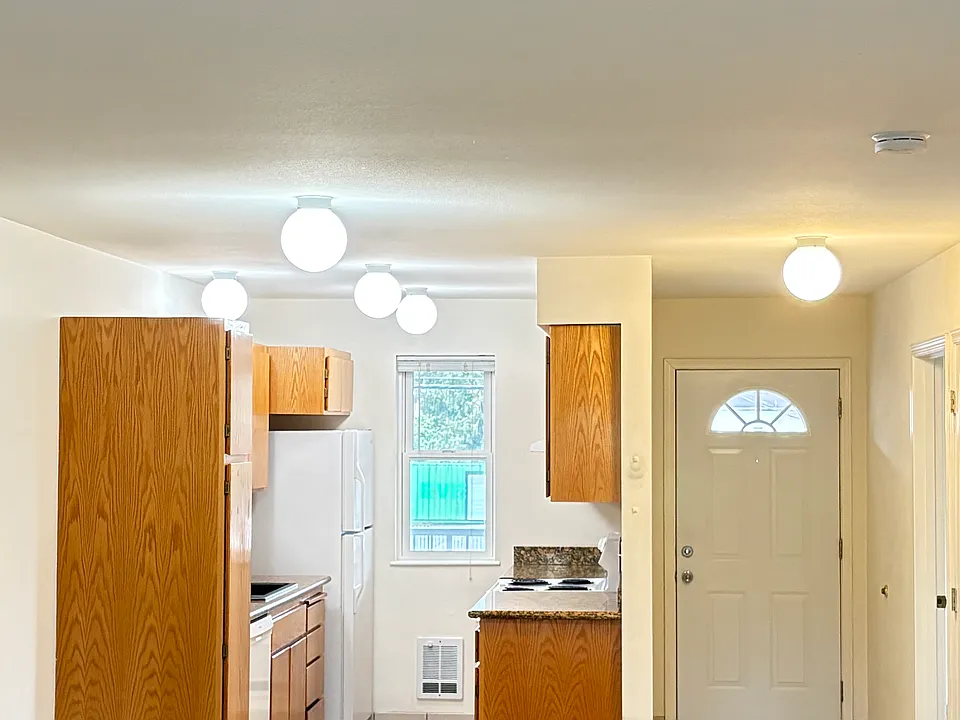 Open concept kitchen