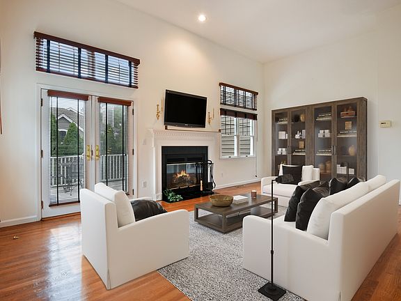 Virtually Staged Living Room