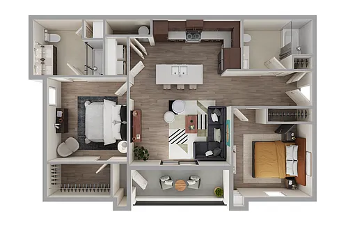 Floor plan The Enfield