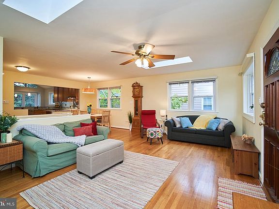 Main living room connected to open concept dining