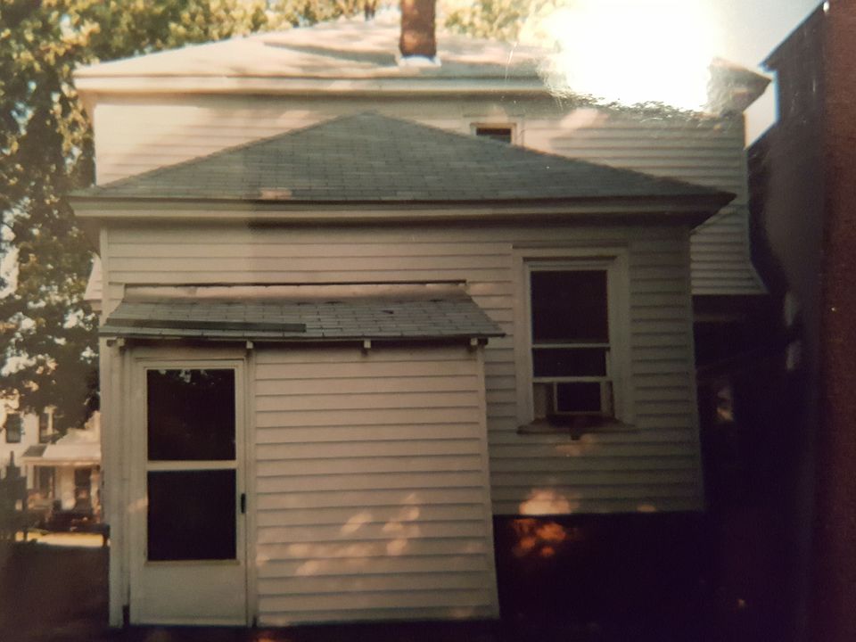 Back of house, large  yard.