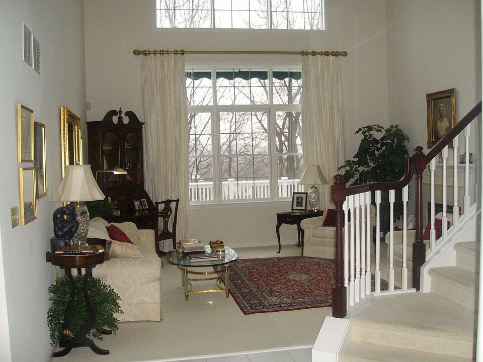 View of Living Room from Front Enterance