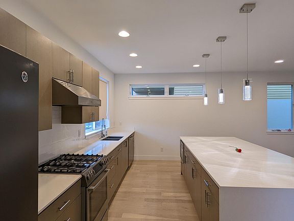 Kitchen and island, 2nd floor.