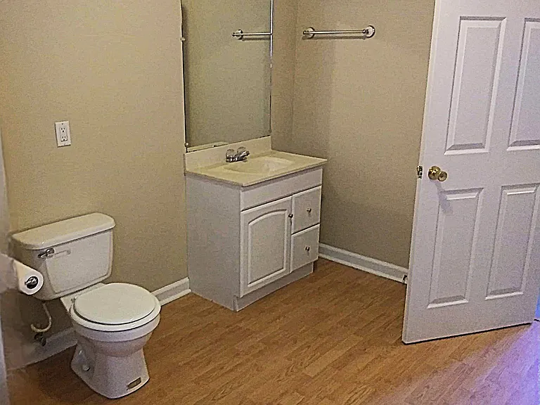 Downstairs bathroom/ Laundry Rm