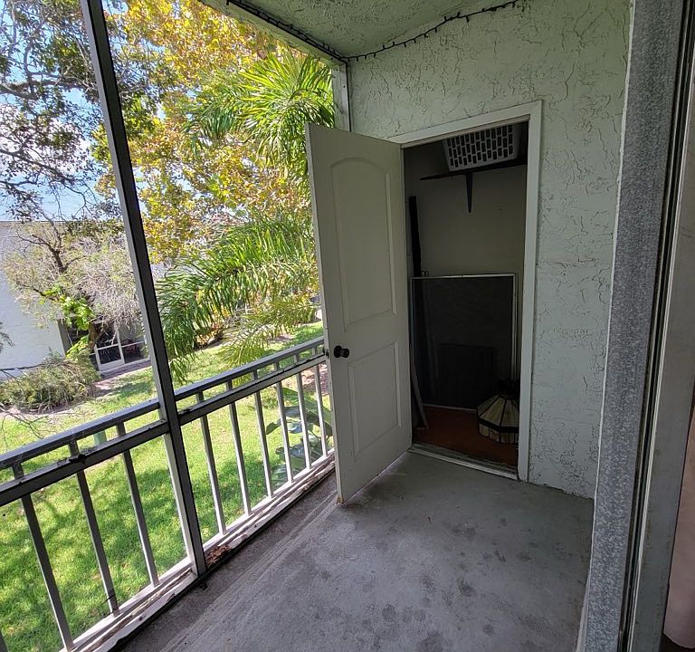 Screened Porch and storage closet