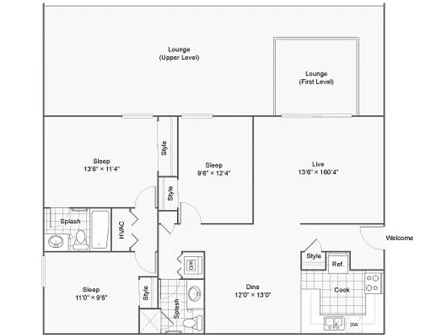 Floor plan Valentino