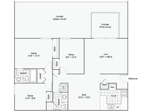 Floor plan Valentino