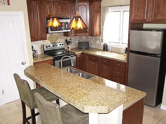 Granite Counters, Stainless Steel Appliances