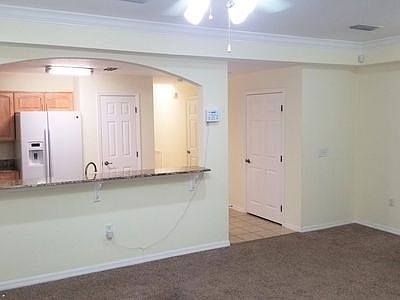 Kitchen View from Living Room