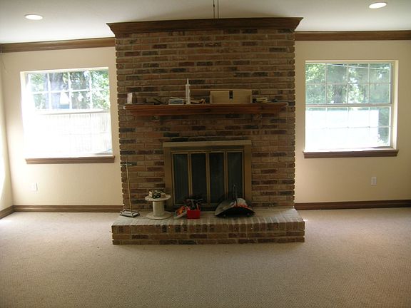 Den Fireplace