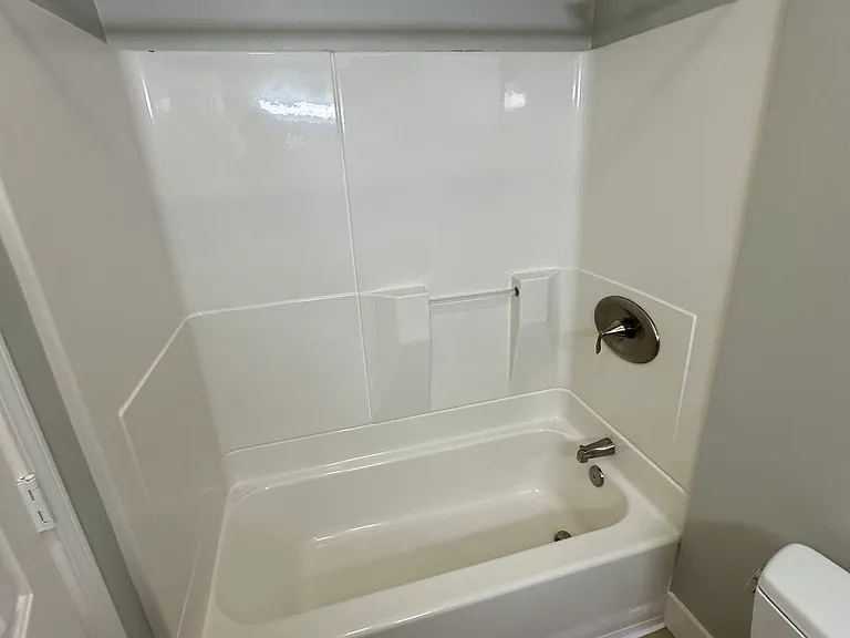 Primary Bath Tub and Shower