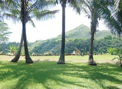 View from main house
