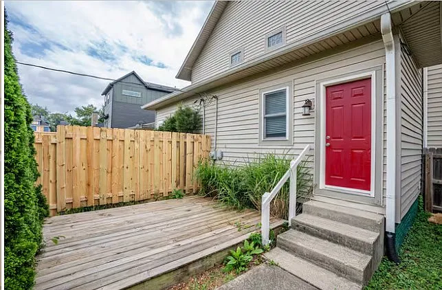 backyard door