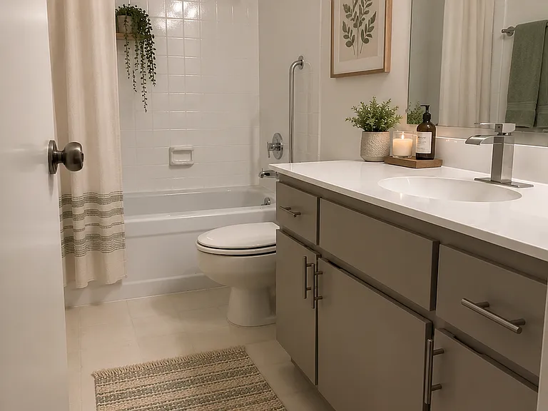 2nd Bathroom - virtually staged