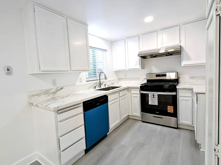 New appliances + plumbing