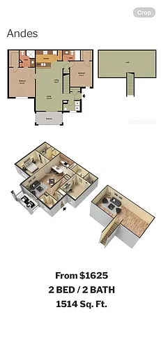 Floor plan Andes