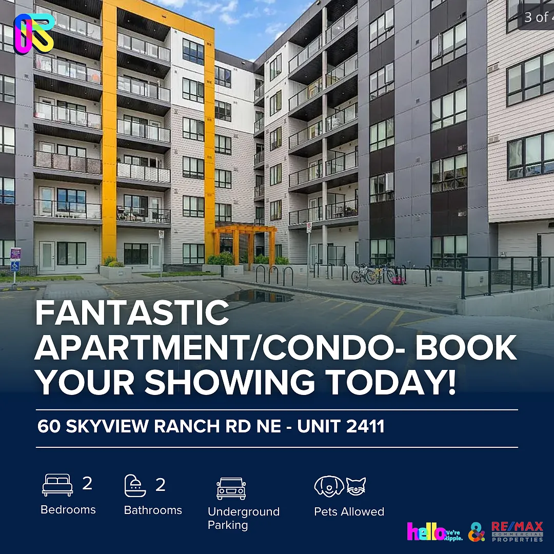 60 Skyview Ranch Rd NE (Skyview North) - Unit 2411, Calgary - Unit 2411 — Photo 1