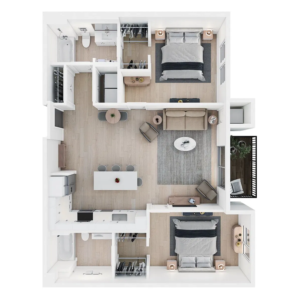 Floor plan Roam