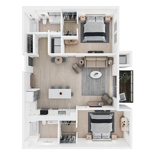 Floor plan Roam