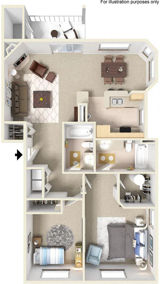 Floor plan Tate