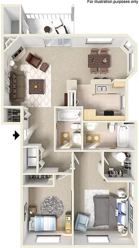 Floor plan Tate