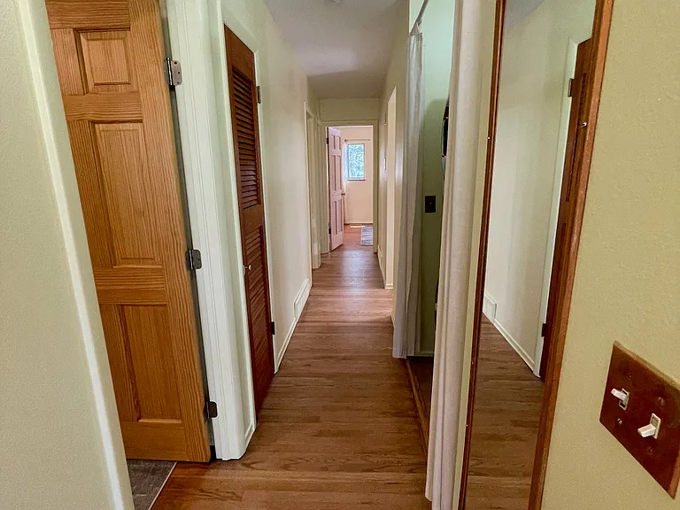 Hallway to bedrooms and bathrooms.