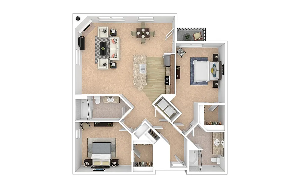Floor plan Sable - Classic