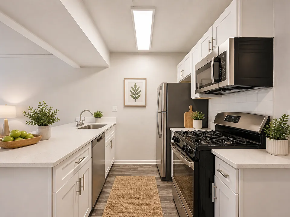 Bright and modern kitchen