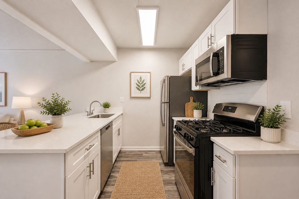 Bright and modern kitchen