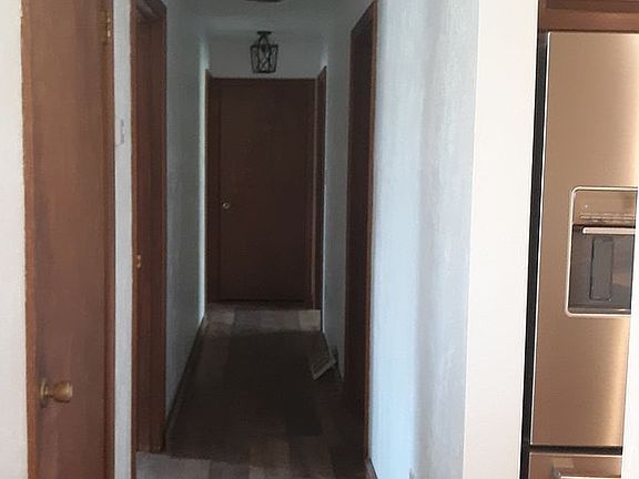 New light fixtures in hallwa