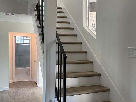 2 bedrooms and 1 full bath upstairs