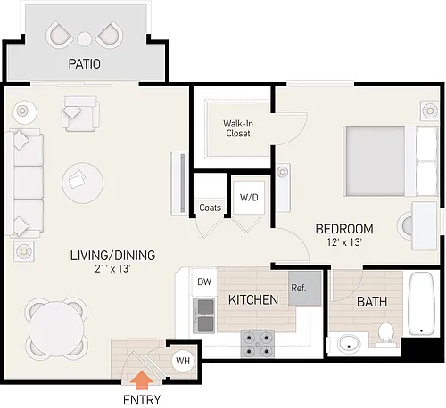 Floor plan Plan B