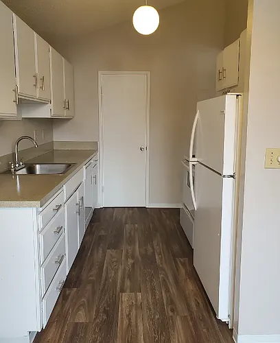 Floor plan Two Bedroom One and One-Half Bath