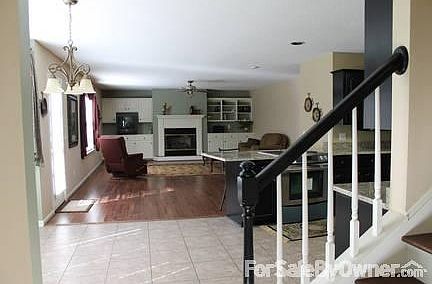 Back steps up to bonus room