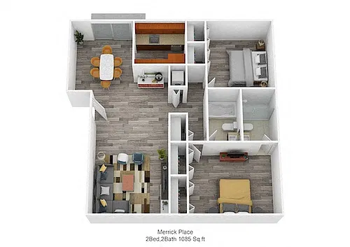 Floor plan The Raven Run