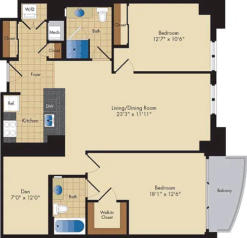 Floor plan Ballston