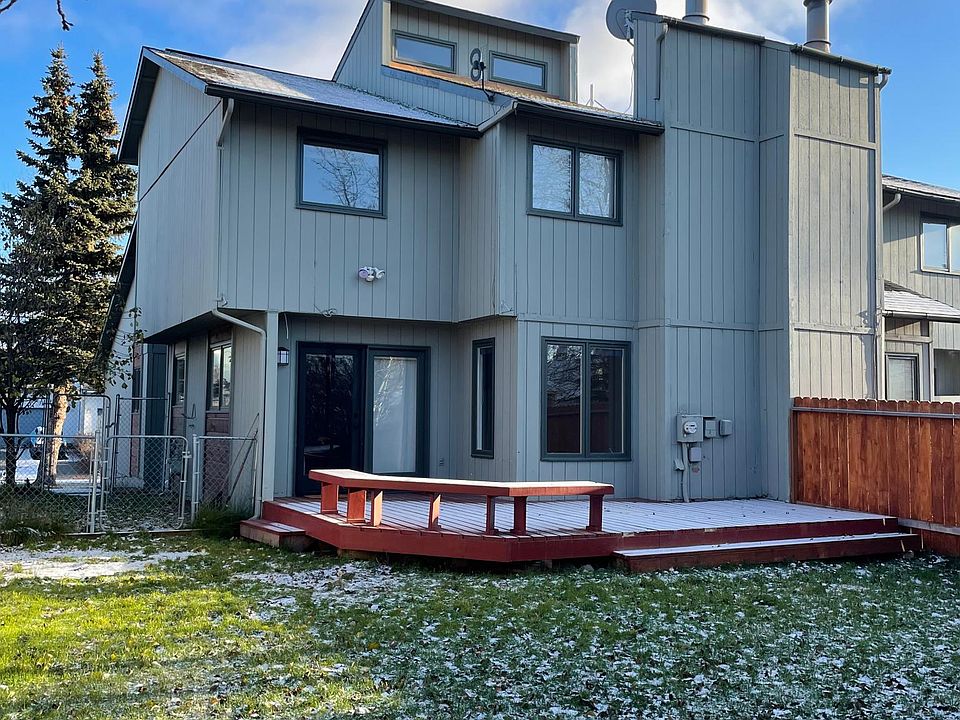 Large fenced yard