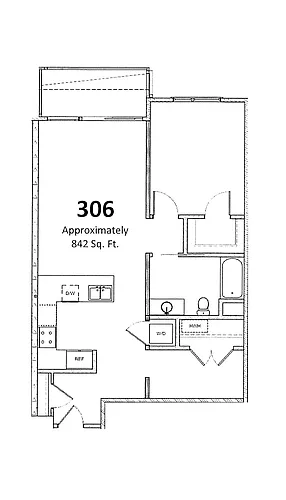 Floor plan 306