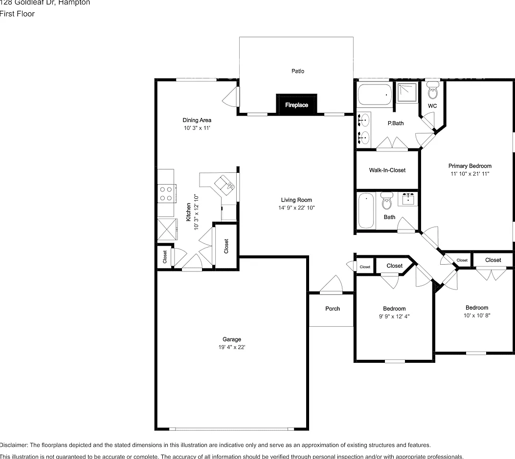 128 Goldleaf Dr Hampton, GA 30228 — Photo 2