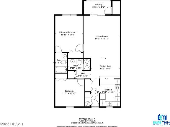 4th image of 2626 S Atlantic Ave APT 507