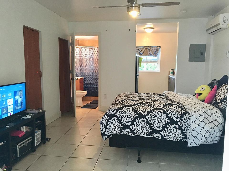 This studio will be unfurnished, you have a kitchen, bathroo